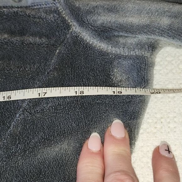 Emily B Teddy Bear Fleece LS Full Zip Pocketed Sz. M Jacket - Picture 9 of 12